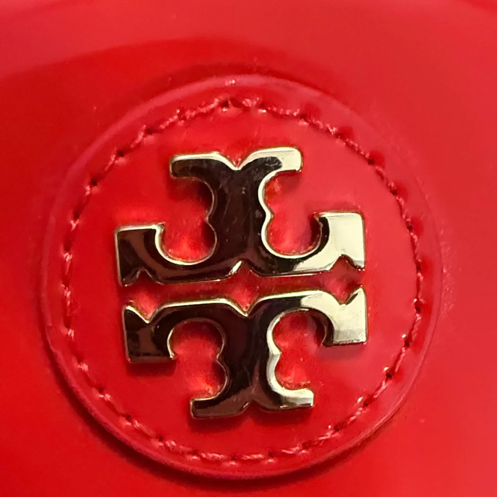 Tory Burch Bright Red Pouch